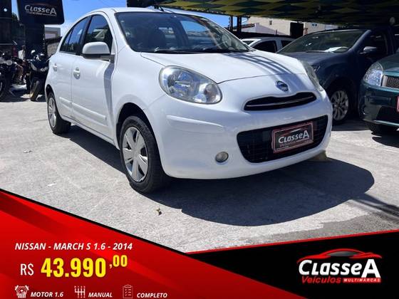 NISSAN MARCH 1.6 S 16V FLEX 4P MANUAL